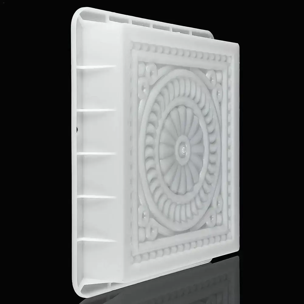 Square DIY Paving Mould Plastic Simulation Concrete Brick Landscape Pedal Stone Garden Making Tools Path Mold
