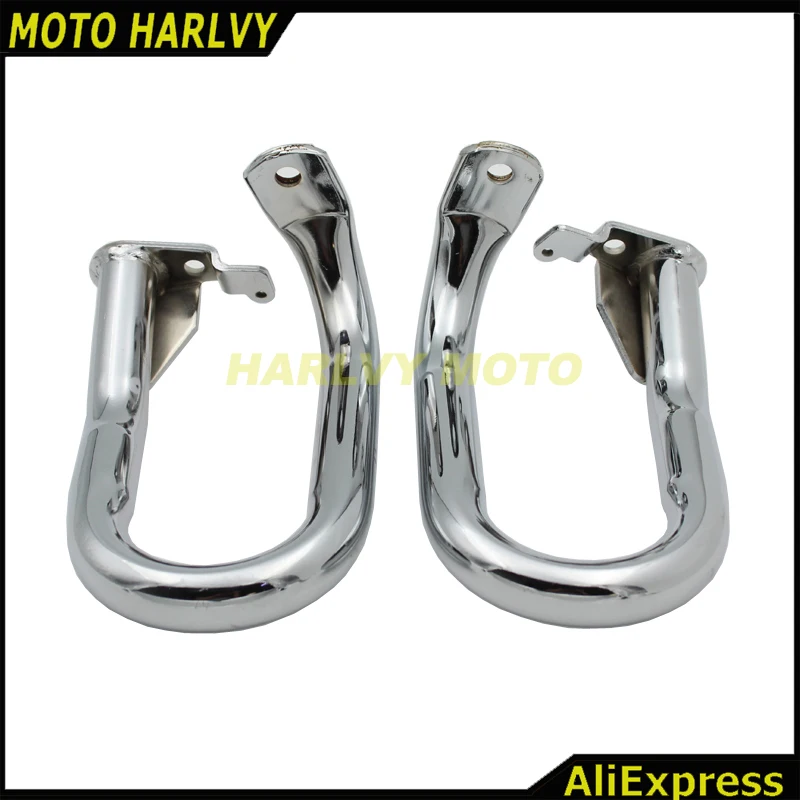 Front & Rear Iron Engine Case Guards Bars For Honda GOLDWING GL1800 2001-2014 | Автомобили и мотоциклы