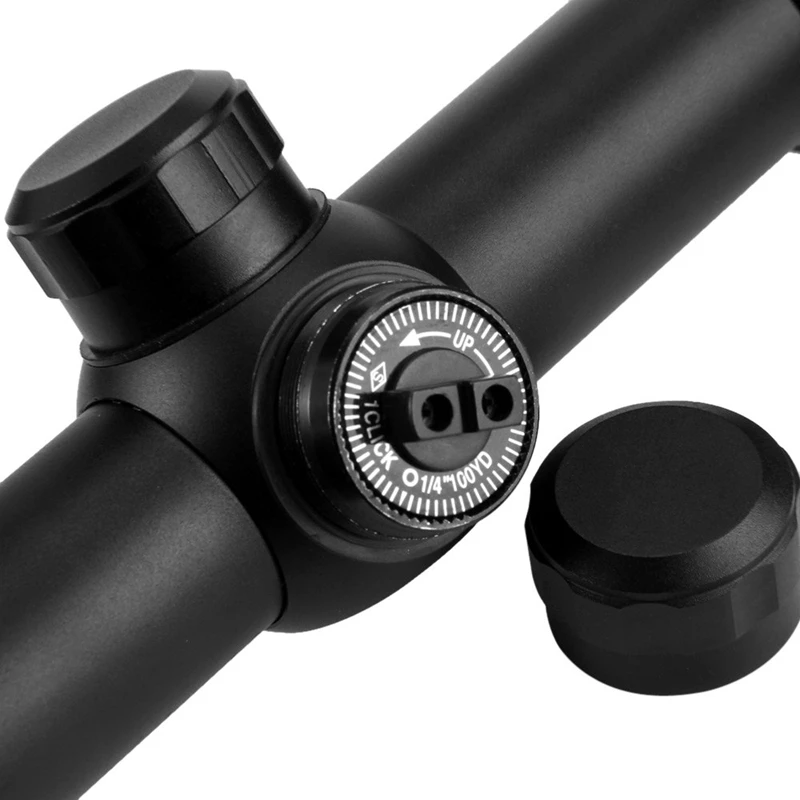 3 9x40 Тактический прицел с красным лазером двойной подсветкой Mil dot W/Rail Mount Pro