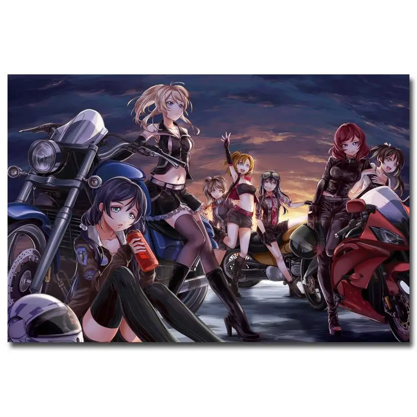 Аниме Love Live! Школьный идол проект Искусство Шелковый постер 13x20 24x36 дюймов