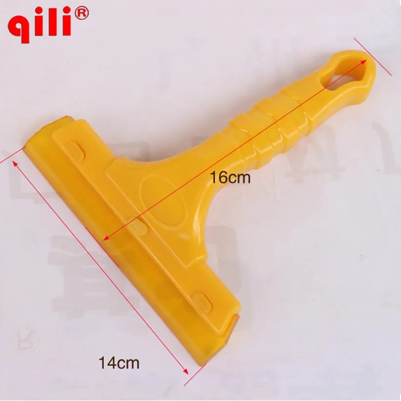 

DHL 20pcs Qili QH-08 squeegee Car Window Clean Tool Free shipping Squeegee Rubber Scraper With ABS Handle