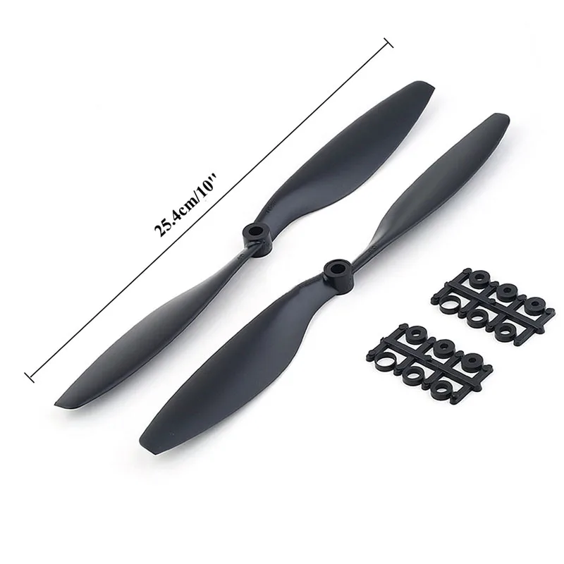 1 пара 1045 10x4 5 CW CCW пропеллер Prop для RC мультикоптера квадрокоптера F450