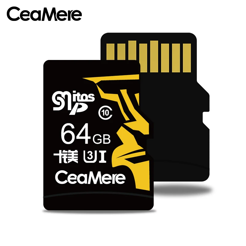 CeaMere карта памяти 256 ГБ 128 Гб 64 Гб U3 UHS-3 32 ГБ Micro sd карта класс 10 UHS-1 флэш-карта памяти Microsd TF/sd карта s для планшета