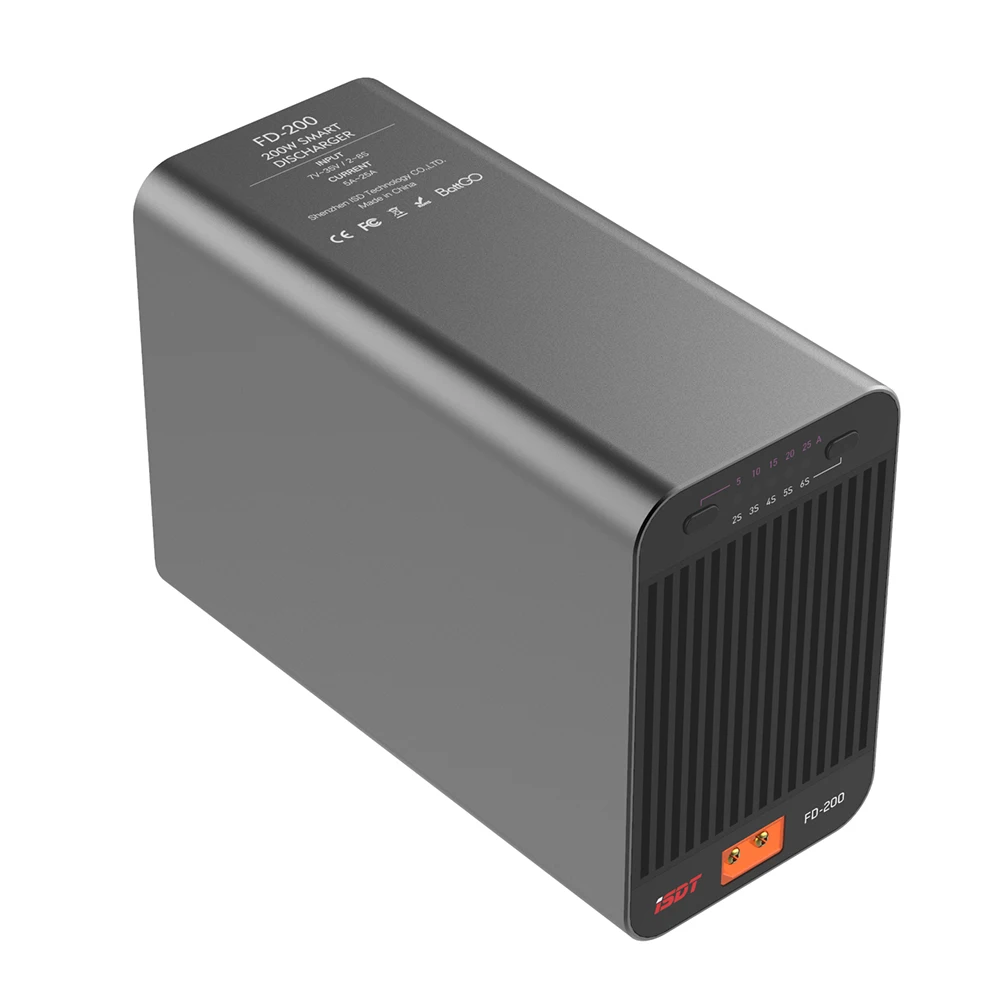 ISDT FD 200 умное управление разрядкой 200W 25A беспроводное приложение разрядка