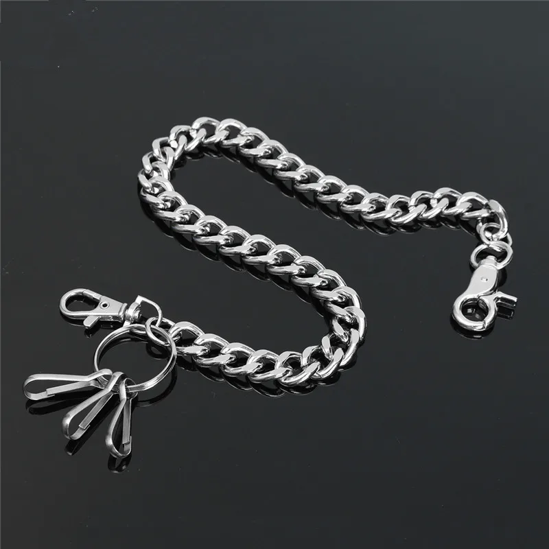 Модная Мужская поясная цепочка брелок 48 см металлический тяжелый рок хип хоп