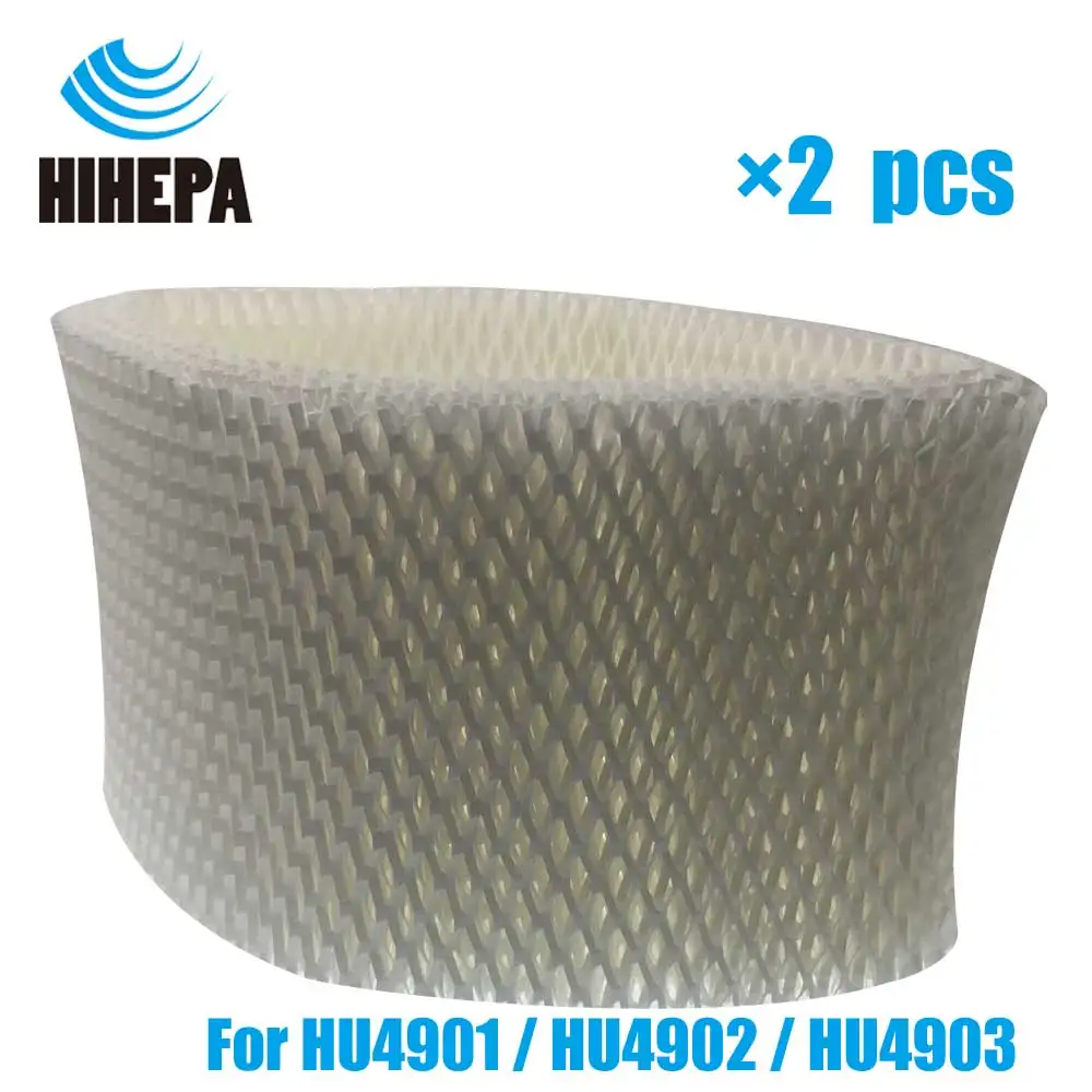 2 шт. HU4101 Сменные влагоотводящие фильтры для увлажнителя Philips HU4901 HU4902 HU4903 Запчасти для увлажнителя