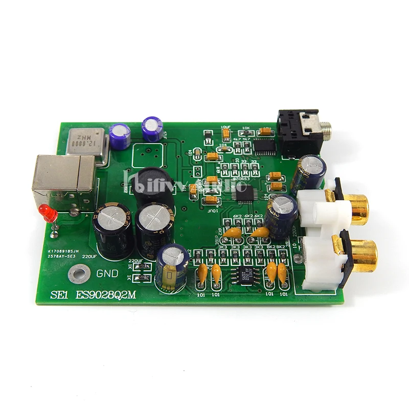 HiFi аудио USB декодер ES9028Q2M SA9023 USB DAC декодер плата внешняя поддержка 24Bit 92k