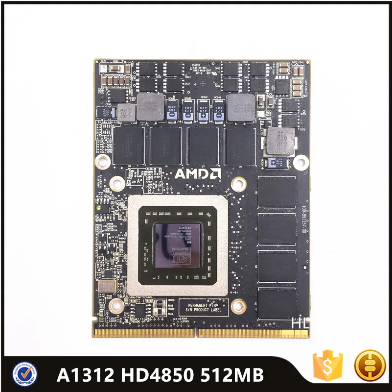 A1312 512MB видеокарта Для iMac 512M HD 4850 4850m HD4850 HD4850M 109 B91157 00 216 0732025 MB953 VGA GPU 2009
