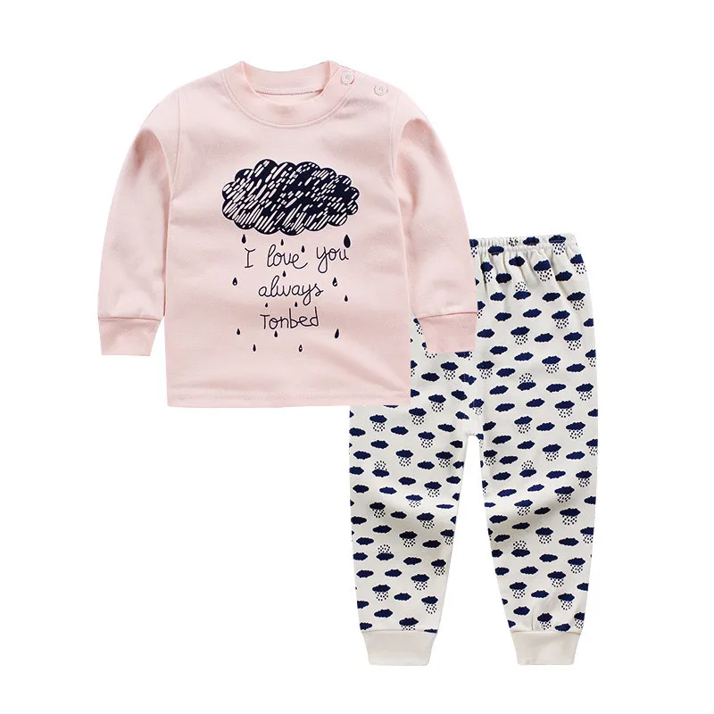 LovinBecia Sports suit boy girl autumn childrens sweatshirts clothing toddler sportswear Underwear Long-sleeved T-shirt Trousers | Детская