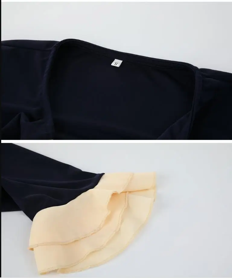 

Europe the United States hot sale dress explosion models women's round neck tie knot slim lace dress 201934