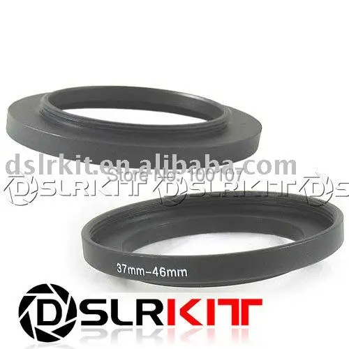 Aluminum Quanlity 37mm-46mm 37-46 mm 37 to 46 Step Up Ring Filter Adapter