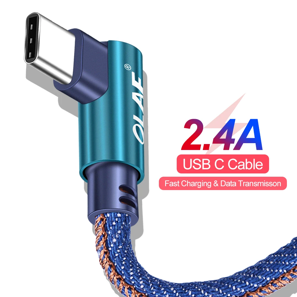 Олаф usb type-C кабель для samsung S9 S8 Note 9 USB C зарядный кабель для huawei mate 20 Lite зарядное устройство Шнур USB-C мобильного телефона