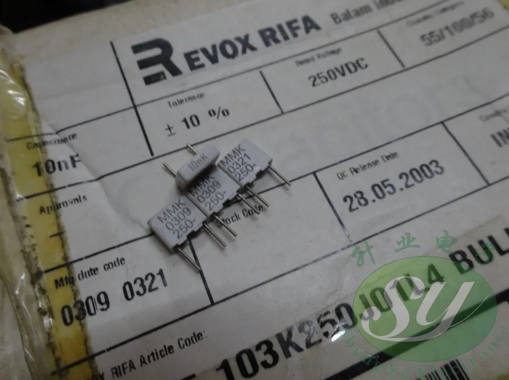 2020 горячая Распродажа 30 шт/50 шт EVOX MMK5 0 01 мкФ/250v 10nf u01 103 новый конденсатор для