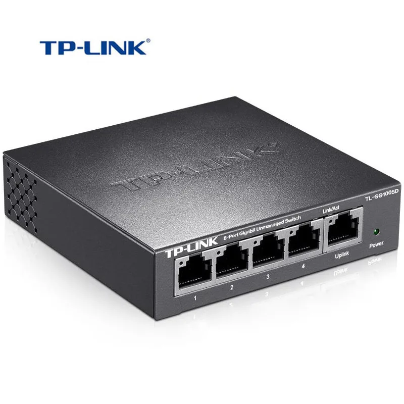 TP Link 5 портов 10/100/1000 Мбит/с гигабитный коммутатор Plug and Play простая Настройка (TL