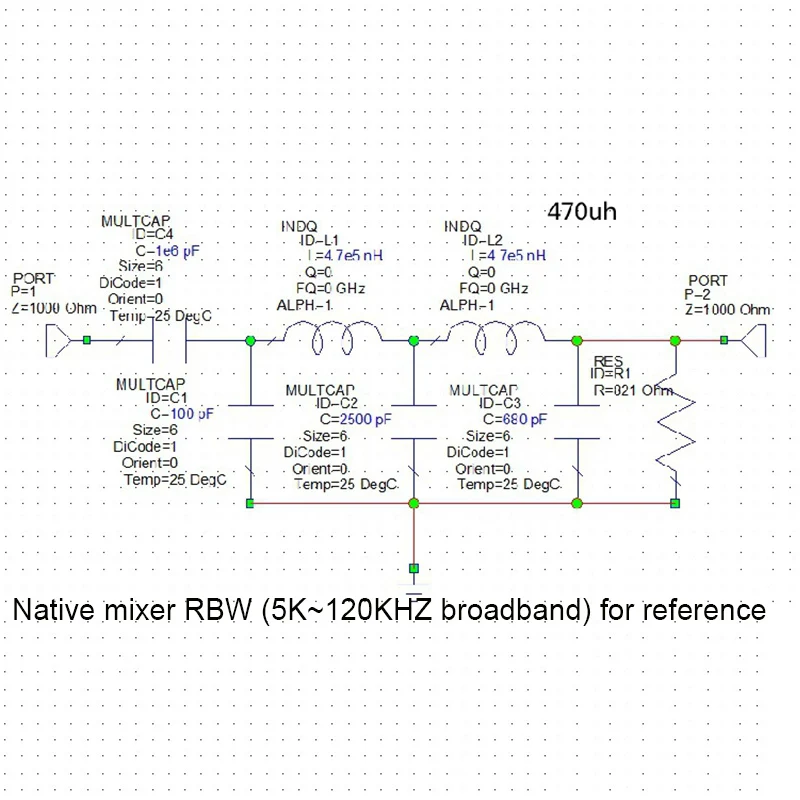 Простой спектральный Snalyzer D6 (самоотслеживающийся источник Т. Г.) V2.032 простой
