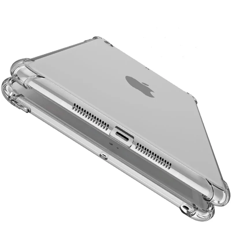 Противоударный чехол для iPad mini 1 2 3 4 Pro 2018 мягкий силиконовый из ТПУ задняя крышка