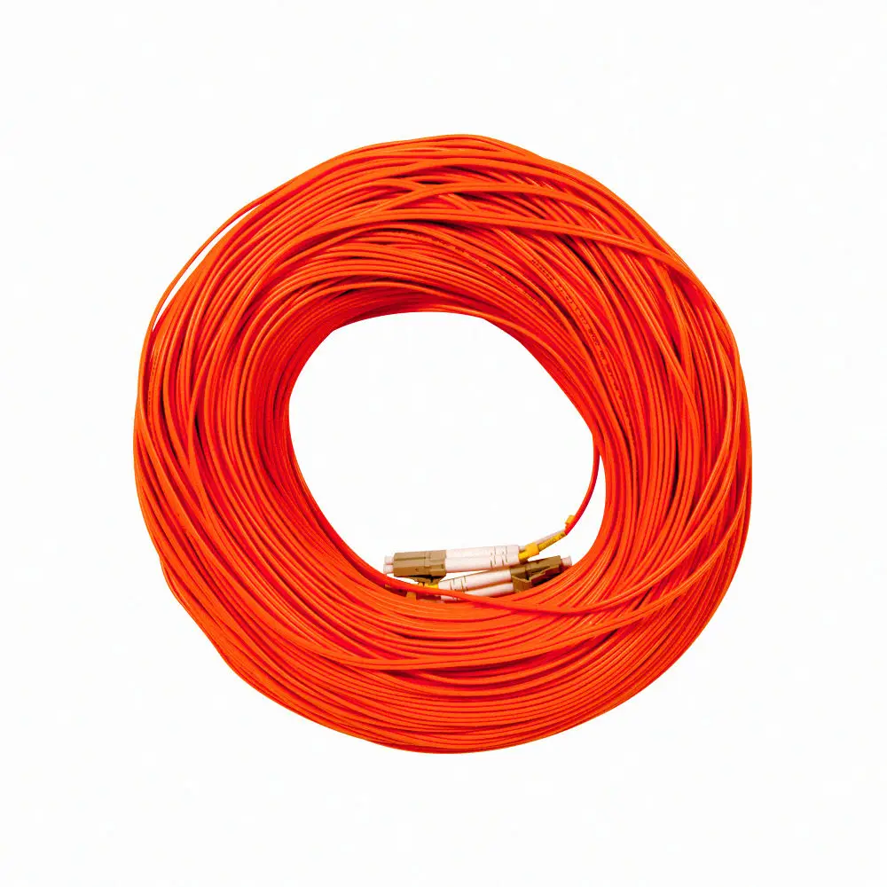 

200M LC-LC Duplex 50/125 Multimode Fiber Optic Patch Cable Cord Jumper
