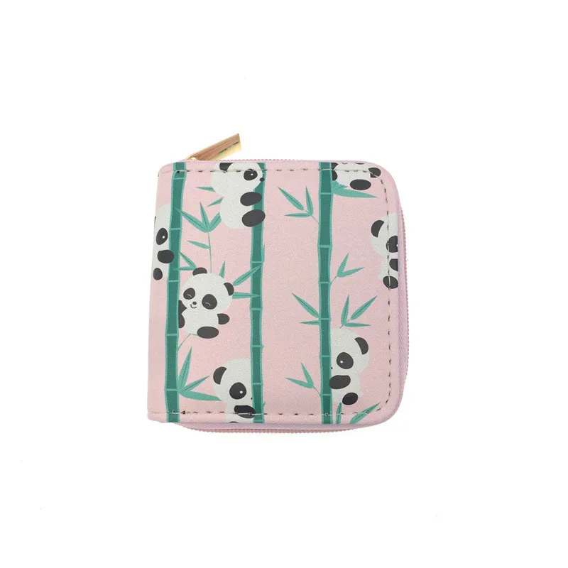 Модный короткий кошелек на молнии с героями мультфильмов для мальчиков и девочек