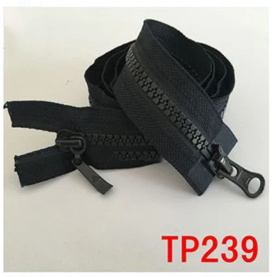 Meetee 5 шт. 80 см 5# Многоцветный резиновый двойной открытый хвост молния Сделай Сам пуховик Домашний текстиль Одежда ручная вышивка двойная голова молния - Цвет: Navy