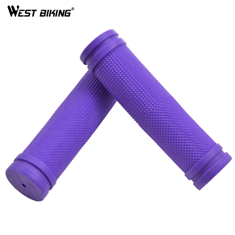 Велосипедные Грипсы WEST BIKING мягкие резиновые ручки для горных велосипедов езды на