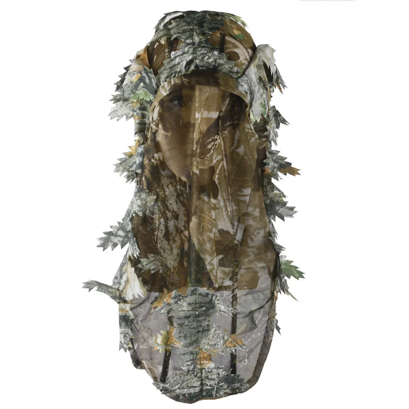 Bionic камуфляжная маска на всё лицо Балаклава с капюшоном головной убор шляпа для