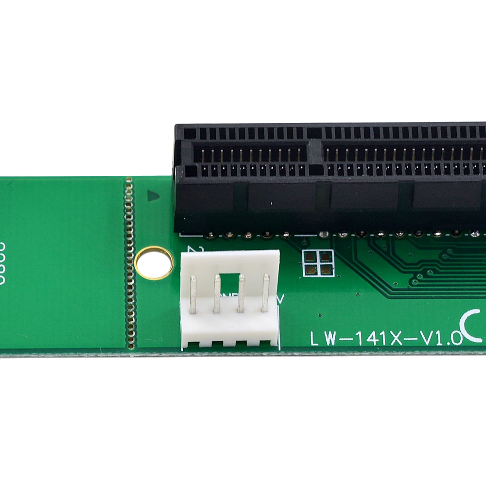 CHIPAL NGFF M.2 M2 Male To PCIE PCI-E 4X Женский адаптер кабель питания с конвертерной картой для