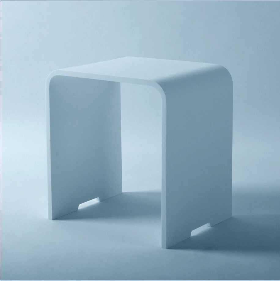 Бесплатная доставка маленькая скамейка с каменной поверхностью для ванной 16x12