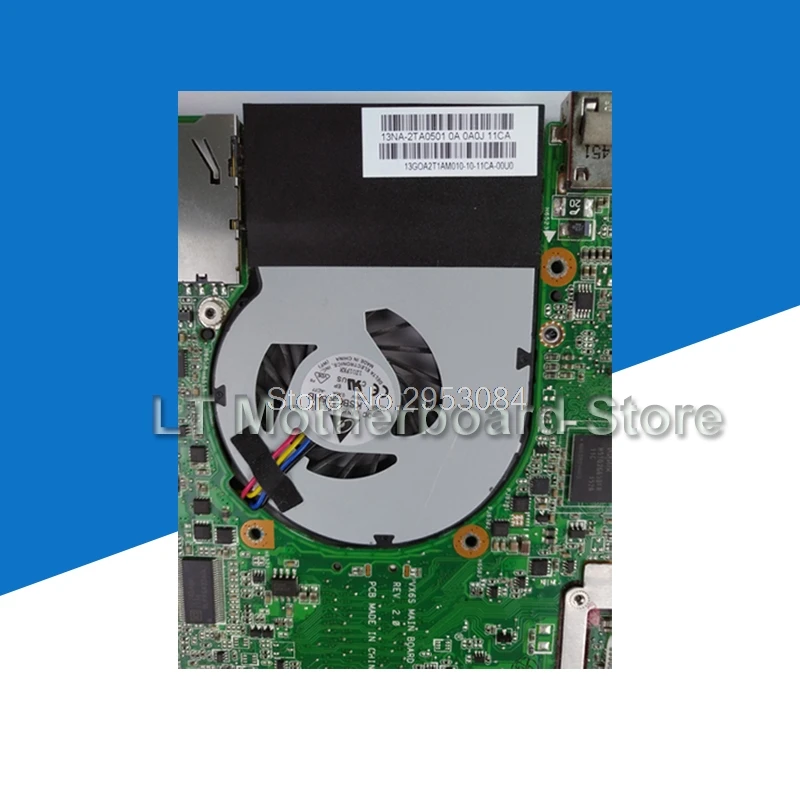 Оригинальная для For Asus VX6S REV2.0 системная материнская плата ноутбука