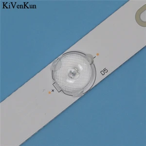 new 7 lamp 614 mm led backlight strip for philips 32phh420088 32phh4509 32phk410012 bar kit tv led line band hd lens d307 v1 1 free global shipping