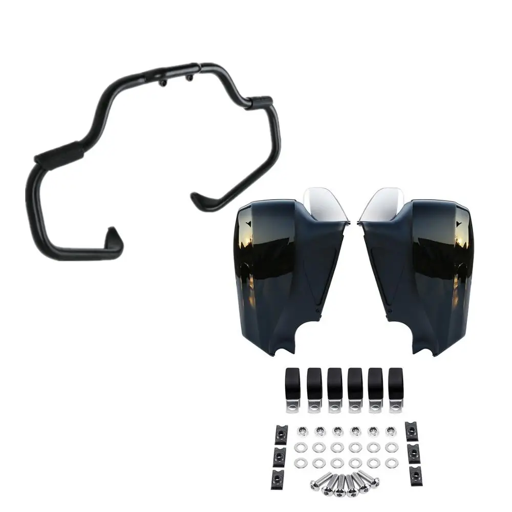 Мотоцикл усы защита двигателя бар нижний обтекатель комплект для индийского