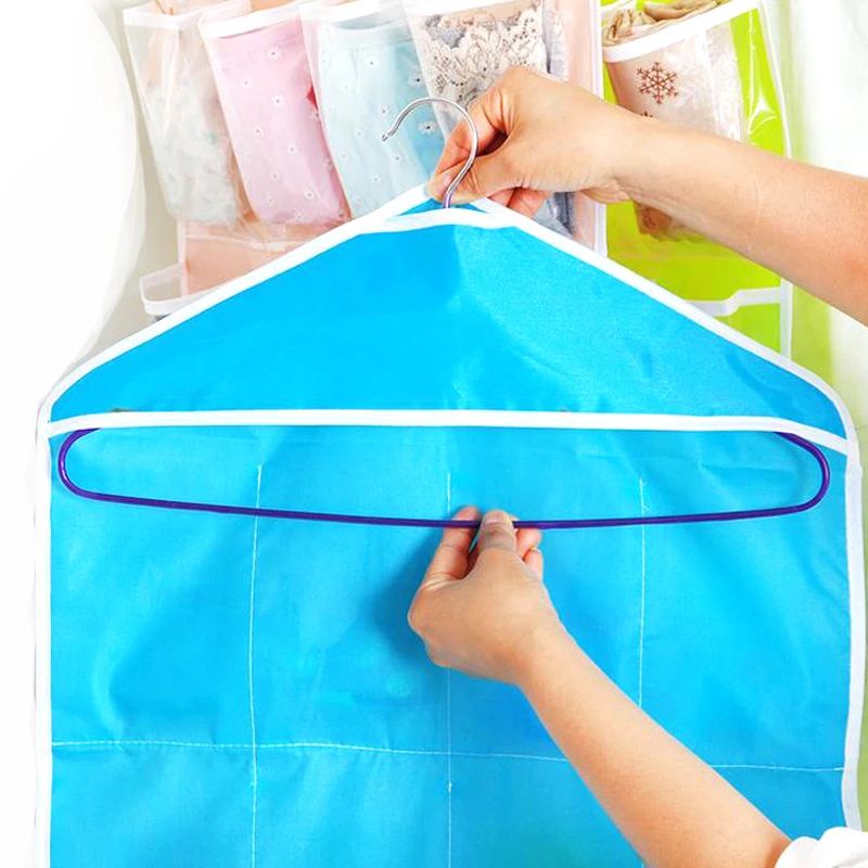 16 карманов сумка для хранения носков обувь игрушка нижнее белье тапочки