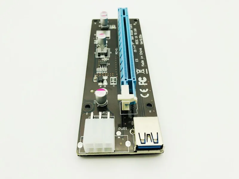 USB 3 0 PCI-E Express 1x к 16x удлинитель VER9.02 Riser адаптер карты SATA 15pin штекер 6pin кабель питания