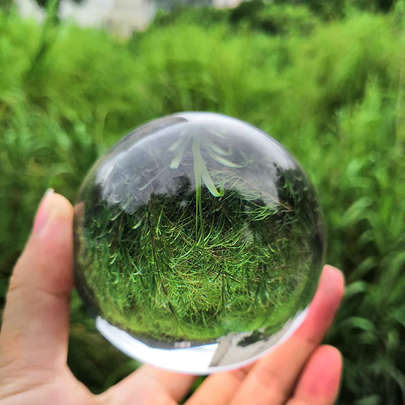 Asian Quartz Crystal glass Ball photography for sale 8 cm feng shui fashion&ampgift Home Decor Sphere Magic Healing Globe Balls | Дом и сад