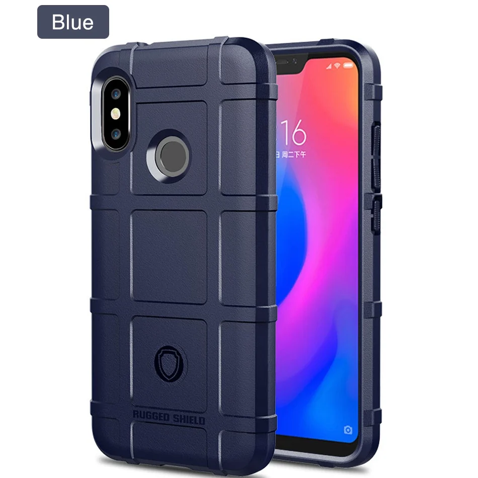 Красный чехол для mi 6 Pro, противоударный защитный чехол для Xiao mi Pocophone F1, чехол для Xio mi Red mi Note 5 Pro 5 Plus 6A mi A2 lite Full 360