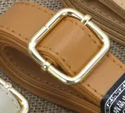 2 Ширина S1.2/M1.5/L2cm ручка сумка на ремне с пряжкой бежевый белый кремовый Наплечные сумки через плечо ремень DIY аксессуар Регулируемый 78~ 135 см - Цвет: 2