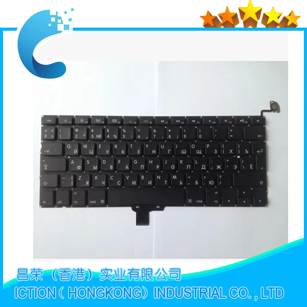 Новая русская клавиатура A1278 для Macbook Pro Unibody 13 большая клавиша Enter 2009 2010 2011 2012 |
