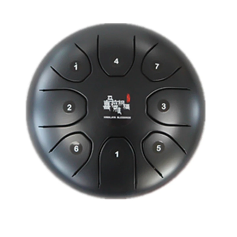 Высококачественный барабан со стальным языком 5 дюйма естественный Музыкальный C