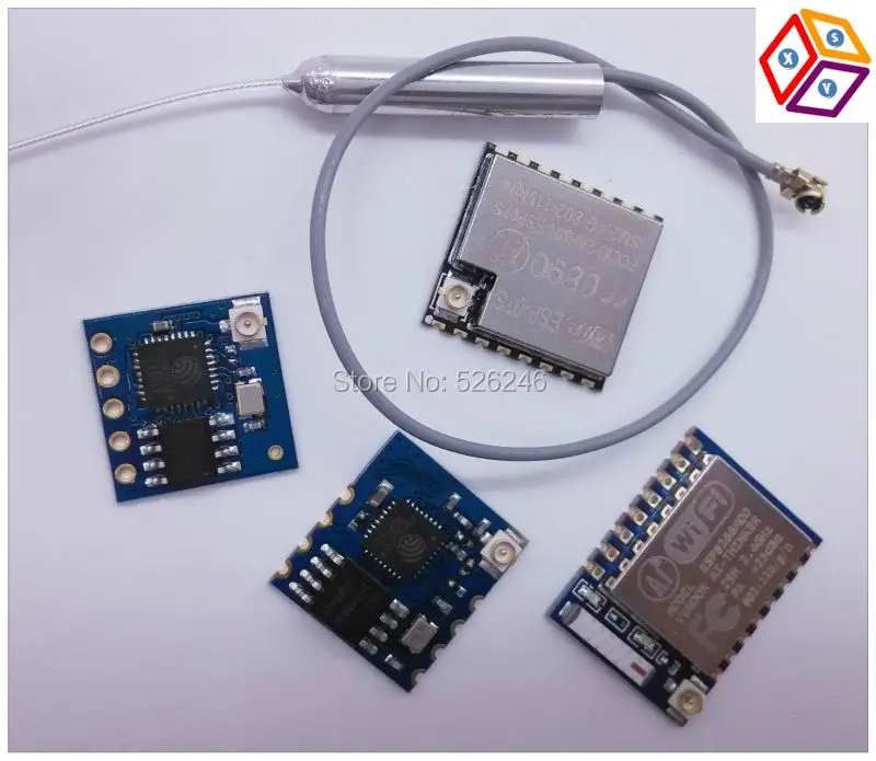 серия ESP8266 WIFI адаптер ESP-02 + EPS-05 EPS-07 ESP-07S медная антенна | Обустройство дома