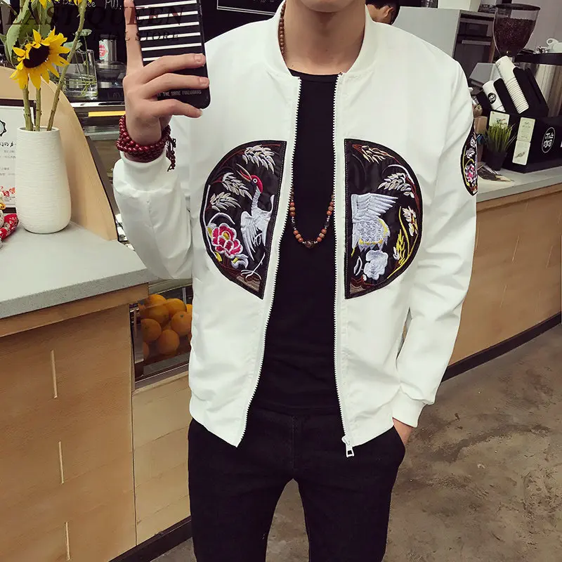 Новые осенние одежды стиля Востока для мужчин длинные рукава Ципао в винтажном