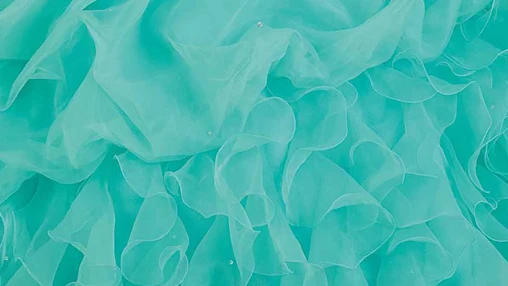 blue Легкая, милая отделка по горловине кристаллы драпированная складка Тюль Vestidos De Quincea era платья Quincean era платья - Цвет: blue