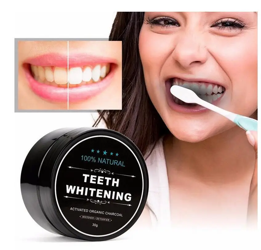 Отбеливание зубов чистый натуральный бамбуковый уголь порошок две коробки