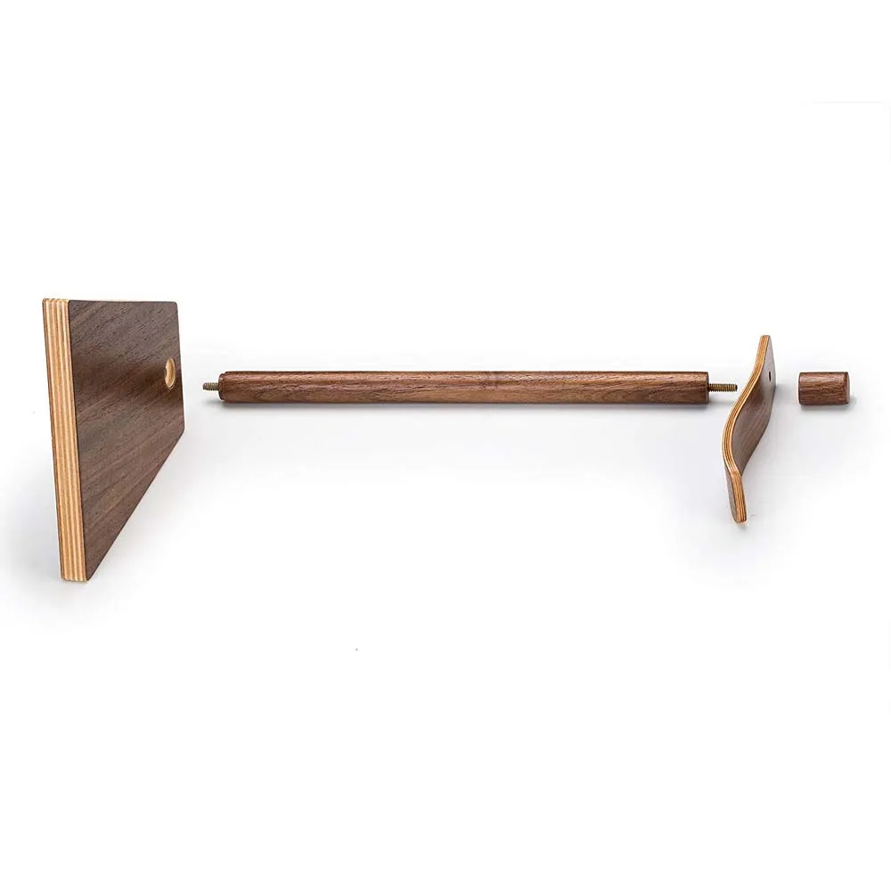 JINSERTA Portable Headphone Stand Wooden Practical Earphone Holder Headset Show Shelf Aluminum Bracket Support Device | Электроника