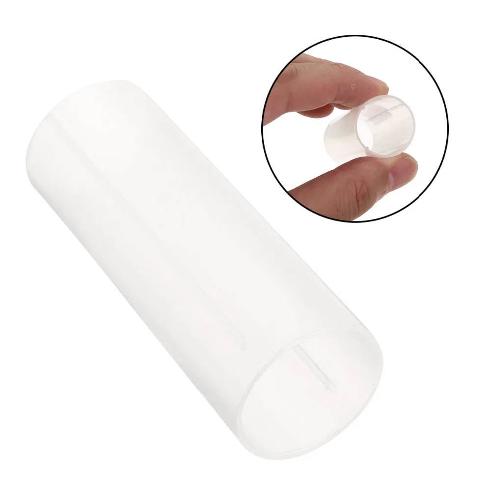 

10pcs/lot High Quality 18650 Battery Fixed Tube Holder Battery Sheath Tube Plastic Case Adaptor For Flashlight