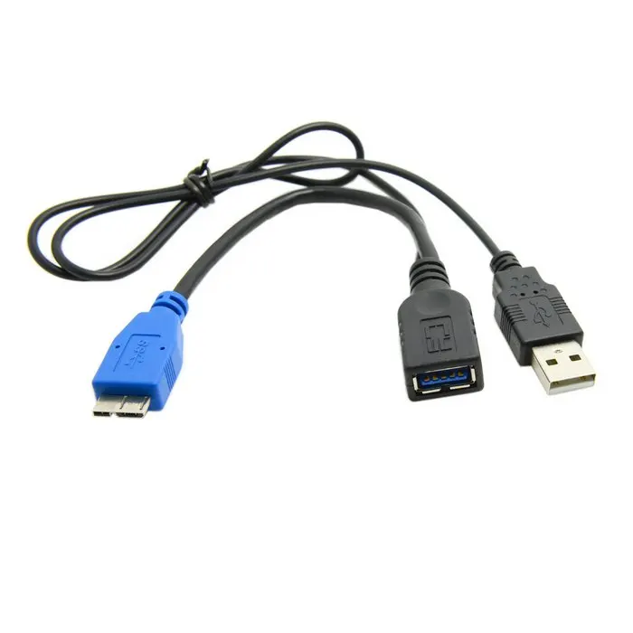 Микро USB 3 0 OTG Хост флэш диск кабель с зарядное устройство для ПК|usb cable with power|usb power