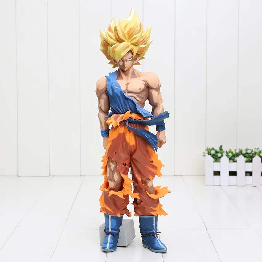 31 см Big Dragon Ball Z Супер из мультфильма Dragon Ball MSP супер сайян сын Гоку черный Вегета из ПВХ, движущаяся фигурка, Коллекционная модель, игрушка