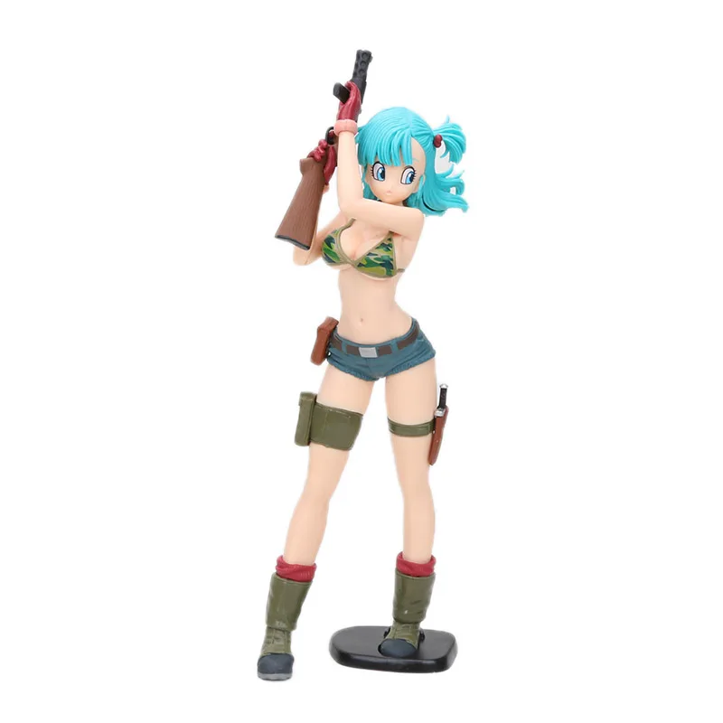 Фигурка Dragon Ball Girls Gals NO 18 Lazuli Bulma Ranchi ПВХ Фигурки Dragon Ball Z Коллекционная модель куклы игрушки