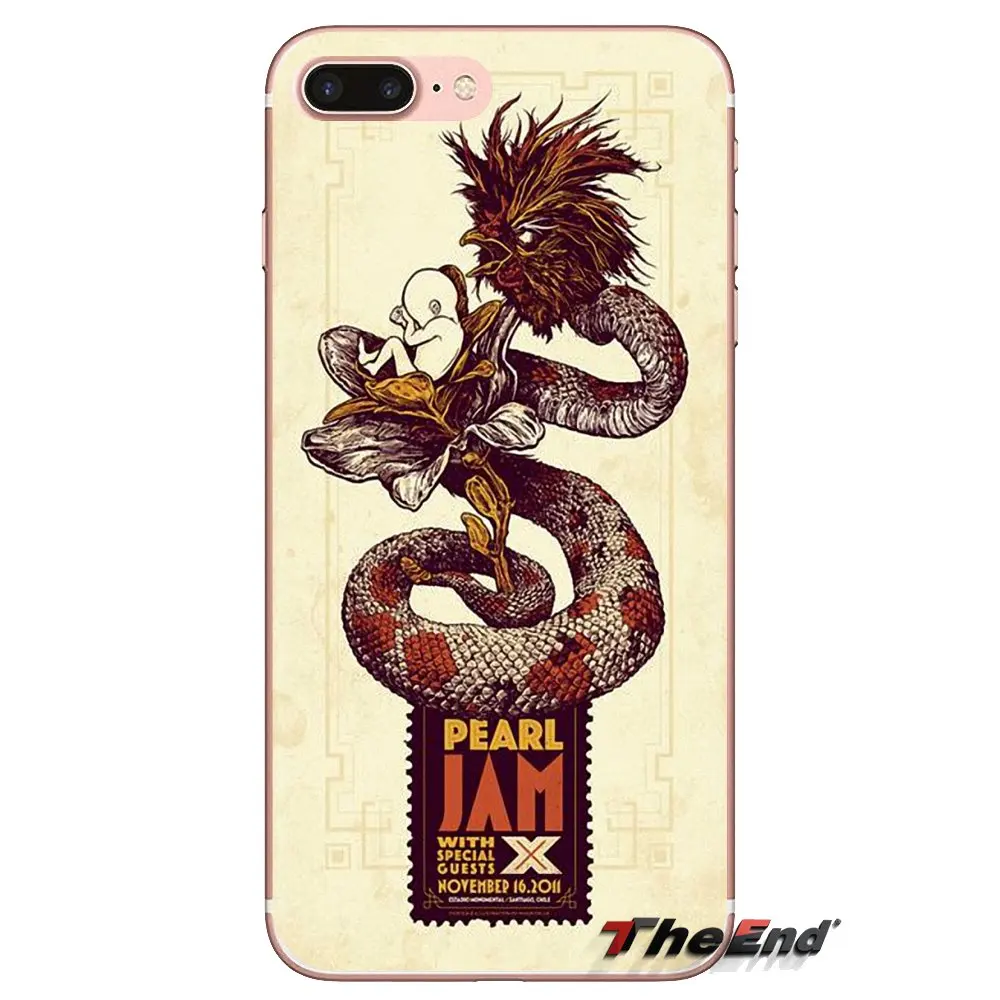 For LG Spirit Motorola Moto X4 E4 E5 G5 G5S G6 Z Z2 Z3 G2 G3 C Play Plus Mini Phone Housing Case Pearl Jam PJ milwaukee Logo Pop |