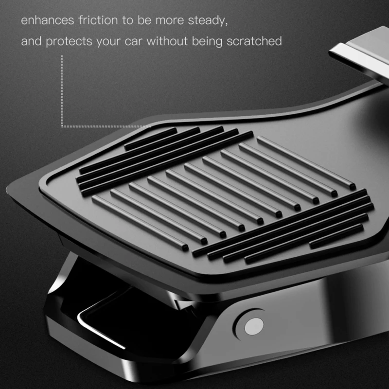 

HAWEEL Phone Holder Car Mount Clamp Clip Adjustable 360 Degree Rotation Phone Support For iPhone and other 3.5-7 inch Smartphone