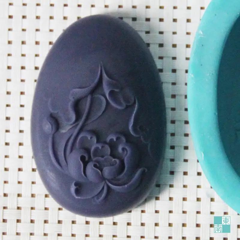 Бесплатная доставка Мягкие силиконовые формы для мыла diy красивые цветы z016|Формы