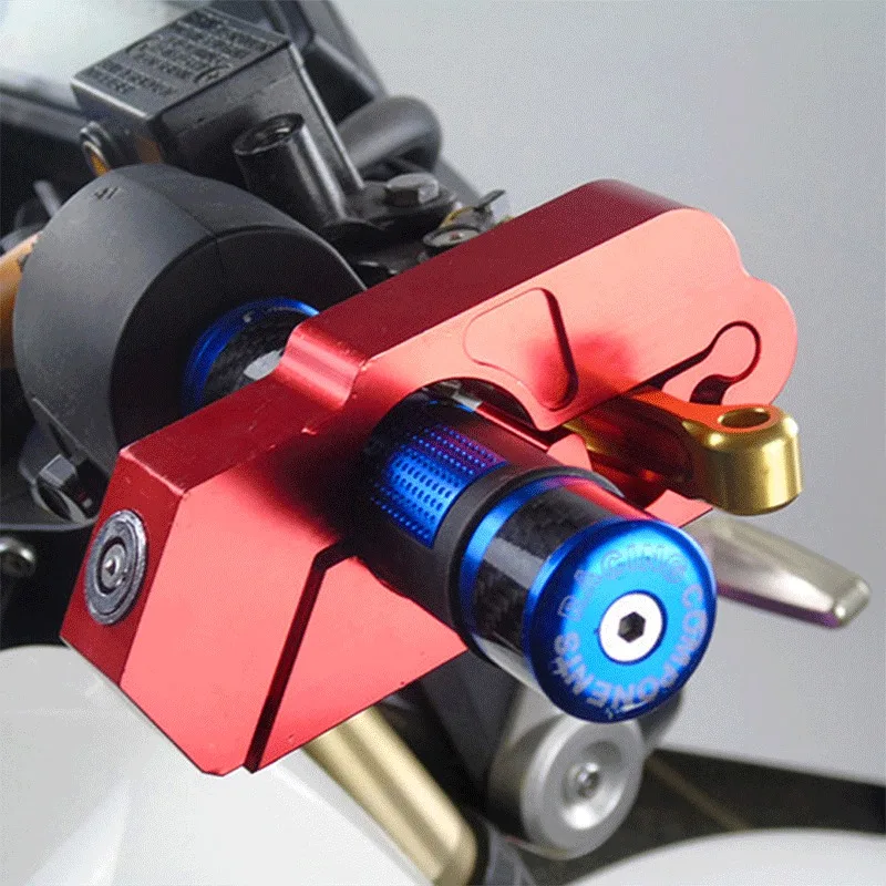 6 цветов CNC мотоциклетная ручка Противоугонная защита защитные рычаги тормозного